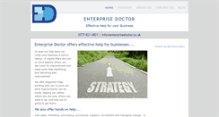 Desktop Screenshot of enterprisedoctor.co.uk