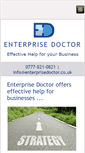 Mobile Screenshot of enterprisedoctor.co.uk